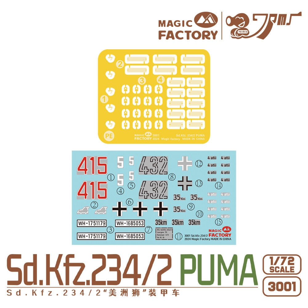 Magic Factory 3001 Sd.Kfz. 234/2 Puma 1/72 – zdjęcie 3