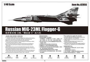 Trumpeter 02855 Russian MIG 23ML Flogger G 1/48 – zdjęcie 2