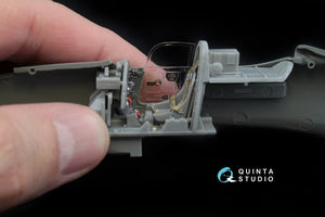 Quinta Studio QD48034 P-39Q/N 3D-Printed &amp;amp; colored Interior on decal paper (for Hasegawa kit) 1/48 – image 7