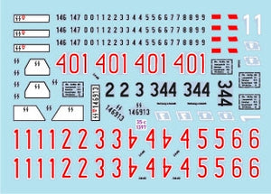Star Decals 35-C1397 Frundsberg 2. 10. SS-Panzer Division. SdKfz 250 NEU versions. SdKfz 250/1, SdKfz 250/3, SdKfz 250/7 1/35 – zdjęcie 2