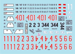 Star Decals 35-C1397 Frundsberg 2. 10. SS-Panzer Division. SdKfz 250 NEU versions. SdKfz 250/1, SdKfz 250/3, SdKfz 250/7 1/35 – zdjęcie 2