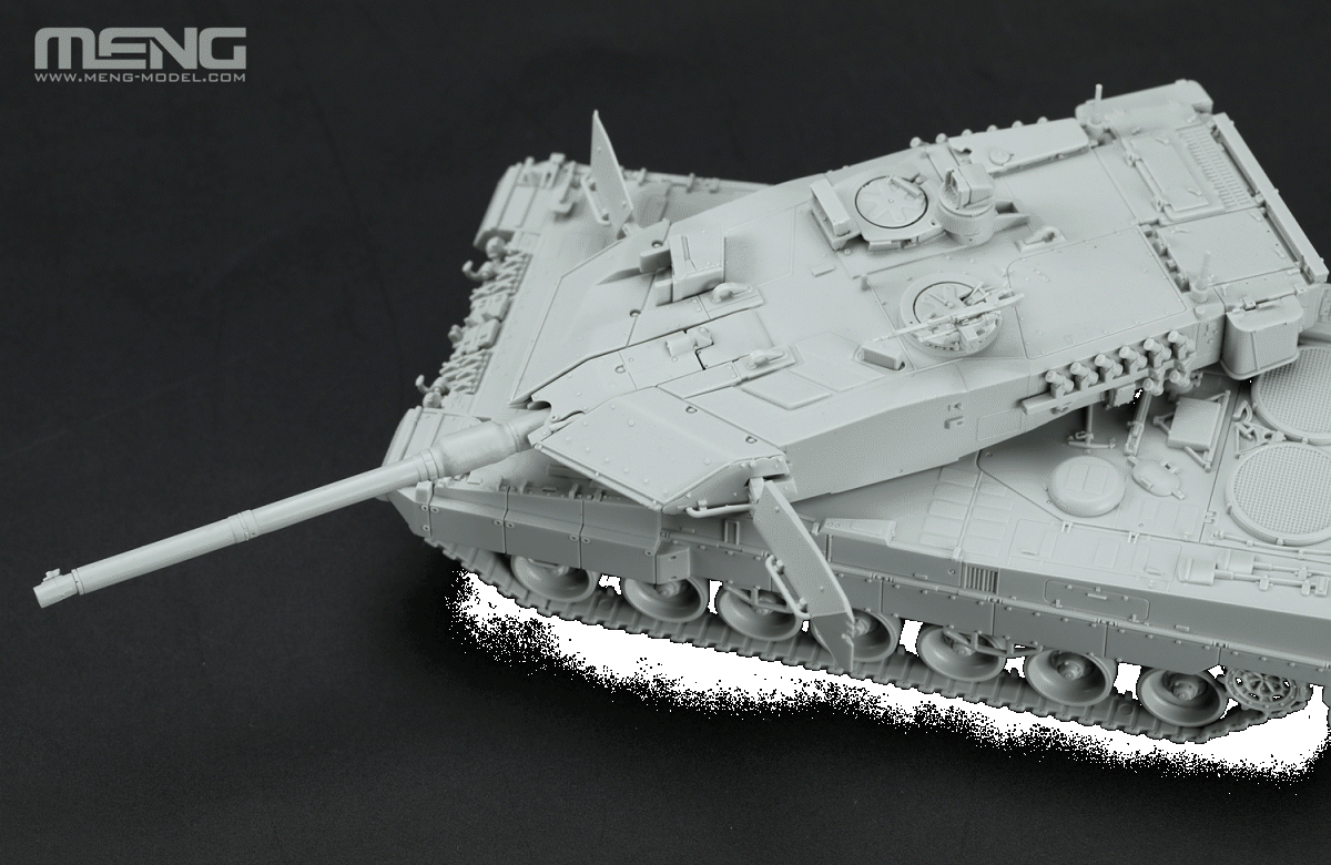 Meng Model 72-002 Leopard 2 A7 German Main Battle Tank 1/72 – zdjęcie 7