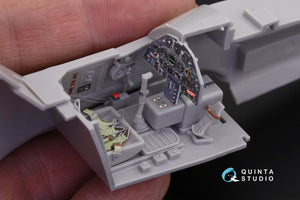Quinta Studio QD32058 Bf 109K-4 3D-Printed &amp;amp; coloured Interior on decal paper (for Hasegawa kit) 1/32 – immagine 6