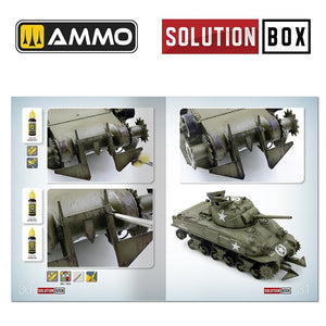 AMMO by Mig Jimenez 7728 SOLUTION BOX 22 – WWII USA ETO. Colors and Weathering System – image 9