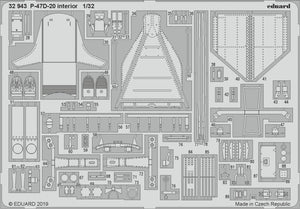 Eduard 32943 P-47D-20 interior 1/32 TRUMPETER – zdjęcie 2
