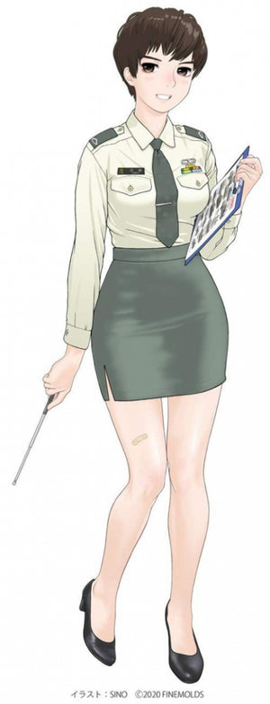 Fine Molds HC04 Historic Costume Girl JGSDF HMV With Figure Hinata 1/35 – zdjęcie 4