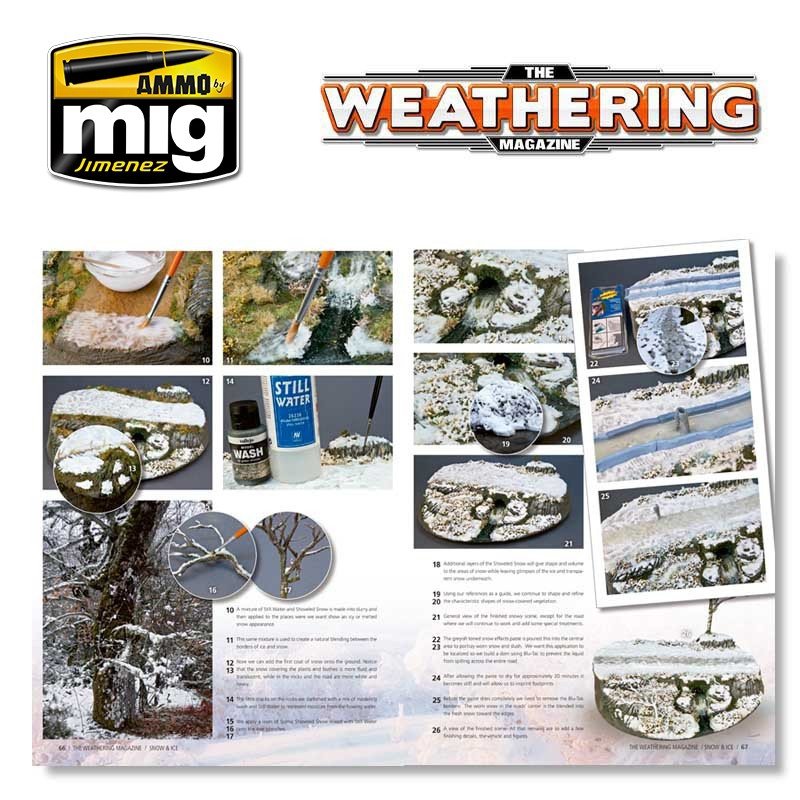 AMMO of Mig 4506-ENG TWM Issue 7. SNOW &amp;amp; ICE English – zdjęcie 5