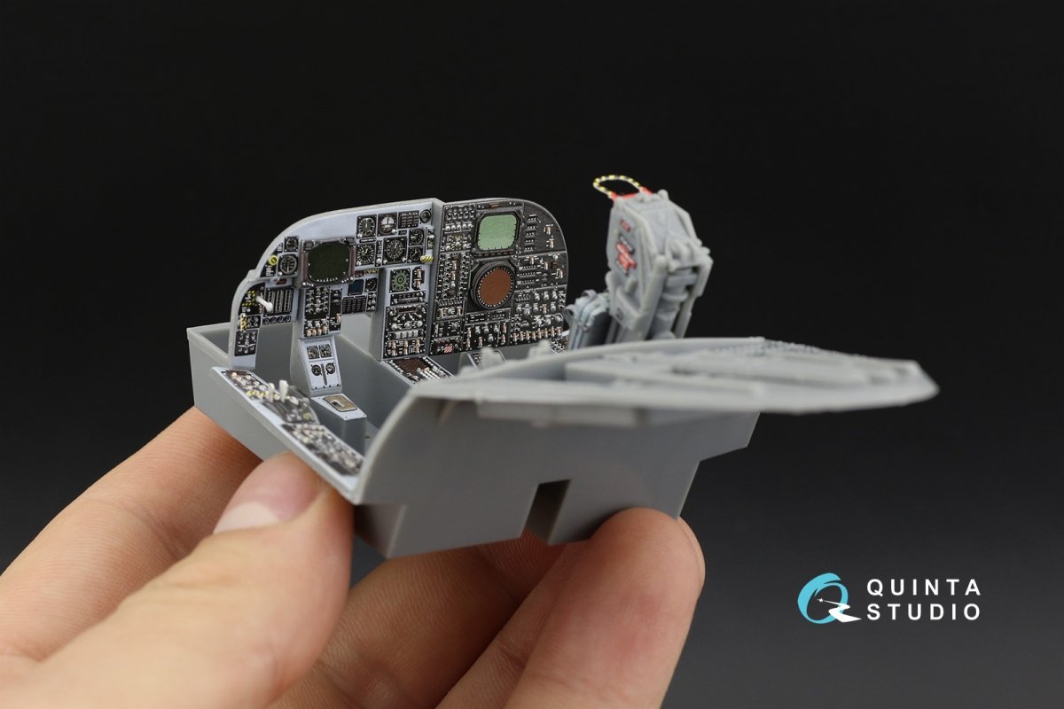 Quinta Studio QD32107 A-6E TRAM Intruder 3D-Printed &amp;amp; coloured Interior on decal paper (Trumpeter) 1/32 – zdjęcie 8