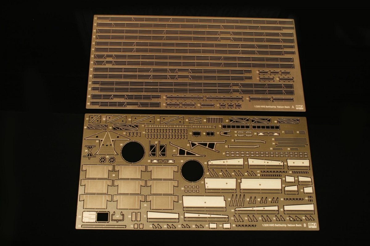 MK1 Design MD-20010 HMS Nelson DX Pack 1/200 – zdjęcie 4