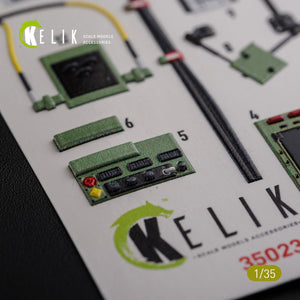 KELIK K35023 M142 HIMARS - Interior 3D Decal and classic Decal for Trumpeter kit 1/35 – zdjęcie 6