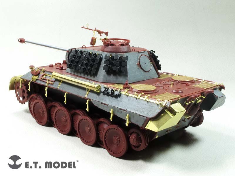 E.T. Model E35-266 WWII German Panther A（Late Production) for Meng TS-035 1/35 – zdjęcie 4