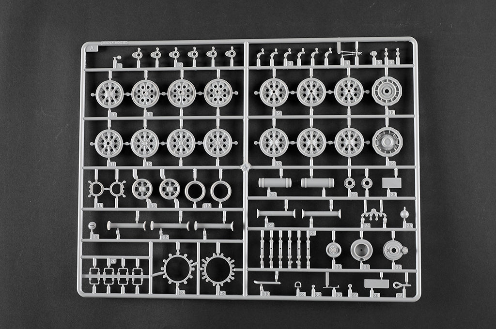 Trumpeter 09575 Schwerer Zugkraftwagen 18 t Sd.Kfz.9 Artillery Version 1/35 – zdjęcie 18