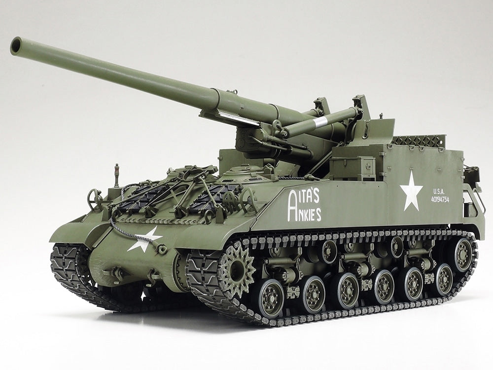 Tamiya 35351 U.S. Self-Propelled 155mm Gun M40 1/35 – zdjęcie 4