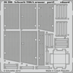 Eduard 36286 Achzarit TOGA armour 1/35 Meng – zdjęcie 2