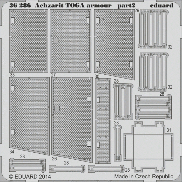Eduard 36286 Achzarit TOGA armour 1/35 Meng – zdjęcie 2