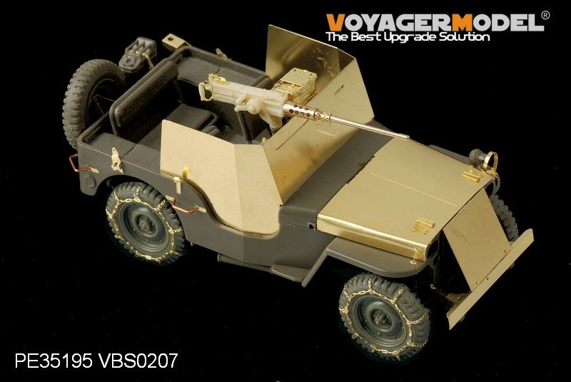 Voyager Model PE35195 WWII US Jeep Willys MB w/Add Amour for TAMIYA 35219 1/35 – image 4