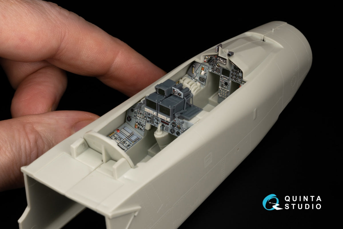 Quinta Studio QD+48058 Tornado F.3 3D-Printed &amp;amp; coloured Interior on decal paper (Revell) (with 3D-printed resin parts) 1/48 – zdjęcie 10