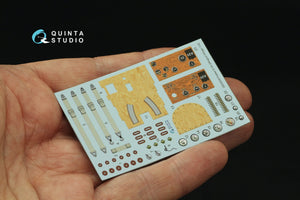 Quinta Studio QD32239 Fokker D.VII 3D-Printed &amp;amp; colored Interior on decal paper (Wingnut Wings) 1/32 – image 4