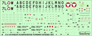ModelMaker Decals D48216 Austrian Eurofighter Typhoon NATO Tiger Meet 2023 1/48 – zdjęcie 3
