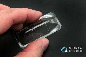 Quinta Studio QC48005-S La-5 vacuformed clear canopy 1 pcs (for Zvezda kit) 1/48 – zdjęcie 4