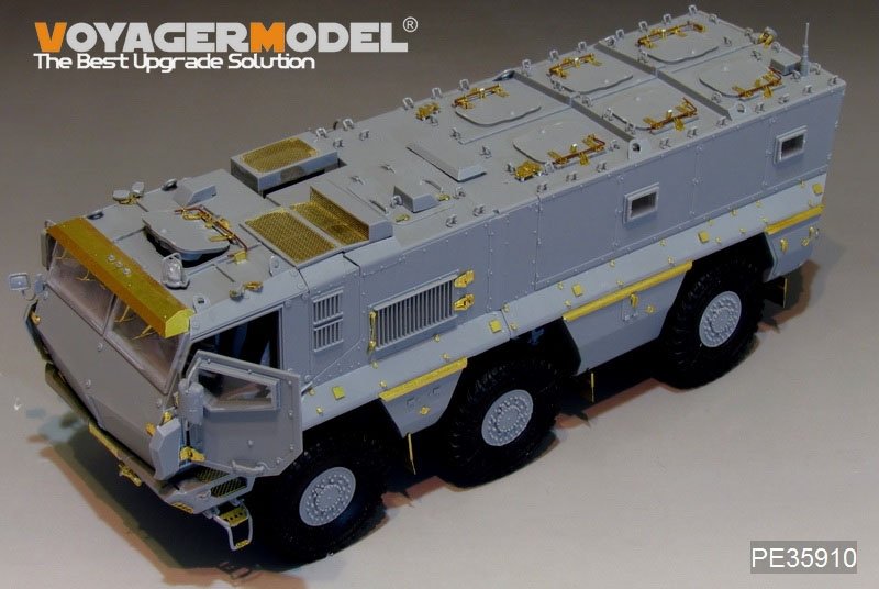 Voyager Model PE35910 Modern Russian KamAZ-63968 Typhoon-K Basic for TAKOM 1/35 – zdjęcie 5