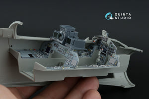 Quinta Studio QDS+32232 Tornado ECR Italian 3D-Printed &amp;amp; coloured Interior on decal paper (Italeri) (Small version) (with 3D-printed resin parts) 1/32 – zdjęcie 11