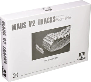 Takom 2094 Maus V2 Tracks with sprockets for Dragon kits 1/35 – zdjęcie 2