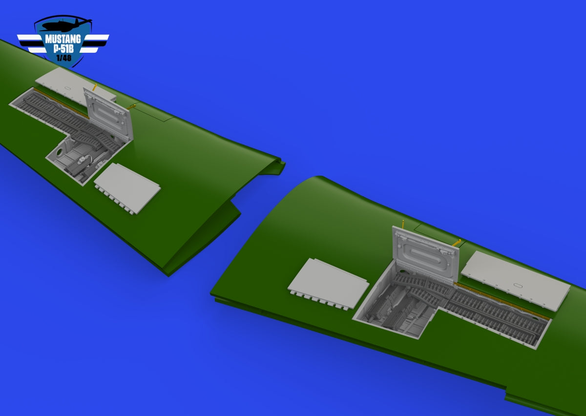 Eduard 648997 P-51B / C gun bays PRINT EDUARD 1/48 – zdjęcie 2