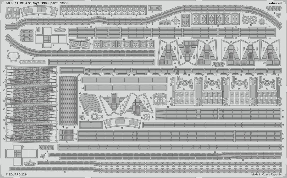 Eduard BIG5372 HMS Ark Royal 1939 I LOVE KIT 1/350 – image 5