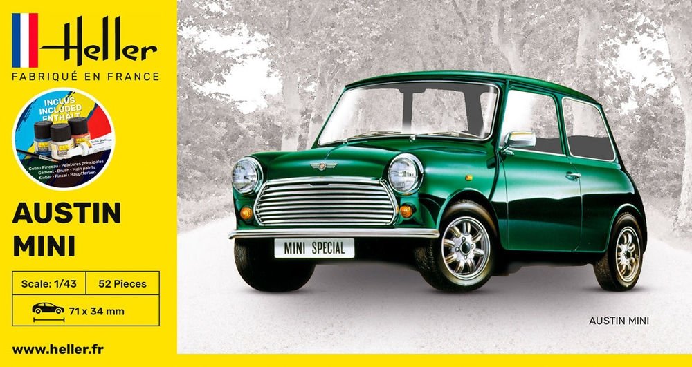 Heller 56153 STARTER KIT MINI 1/43