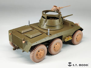 ET Model P35-150 USArmy M8/M20 Light Armored Car Sagged Wheels For TAMIYA Kit 1/35 – image 6