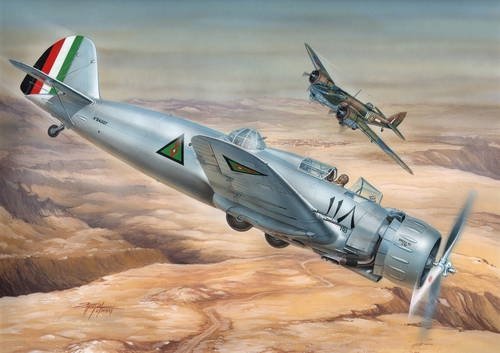 Specjal Hobby 48111 Breda Ba.65 Biplace (1/48)