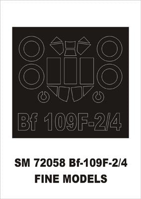 Montex SM72058 Bf-109F-2/4 FINE MOLDS