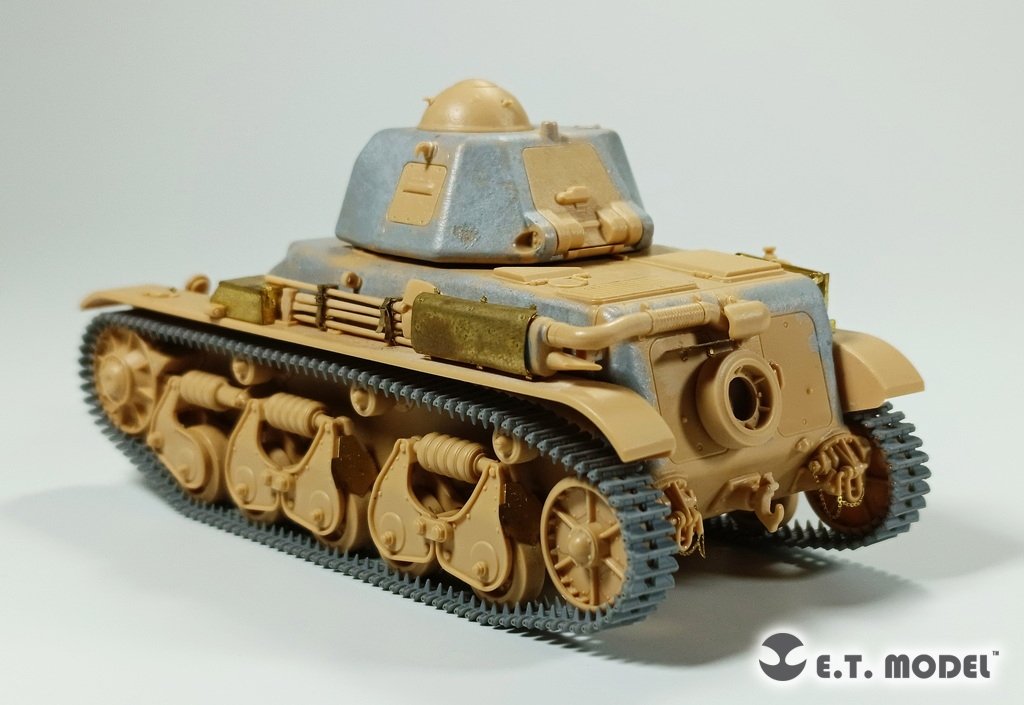 E.T. Model P35-033 WWII French Renault R35 Light Infantry Tank Workable Track ( 3D Printed ) 1/35 – zdjęcie 6