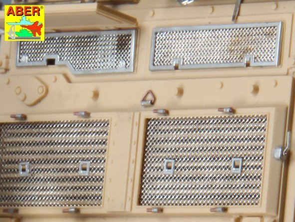 Aber 35G29 Grilles for Russian Tank T-55A also for T-55 ENIGMA 1/35 – image 4
