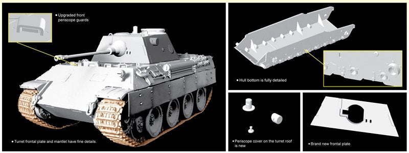 Dragon 6821 Pz.Beob.Wg.V Panther mit 5cm Kw.K.39/1 – image 3