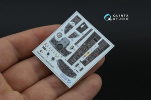 Quinta Studio QDS-32246 F-104A 3D-Printed &amp;amp; colored Interior on decal paper (Italeri) (Small version) 1/32 – image 3