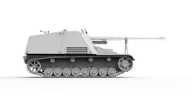 Border Model BT-024 Sd.Kfz. 164 Nashorn Early/Command w/4 figures 1/35 – image 4