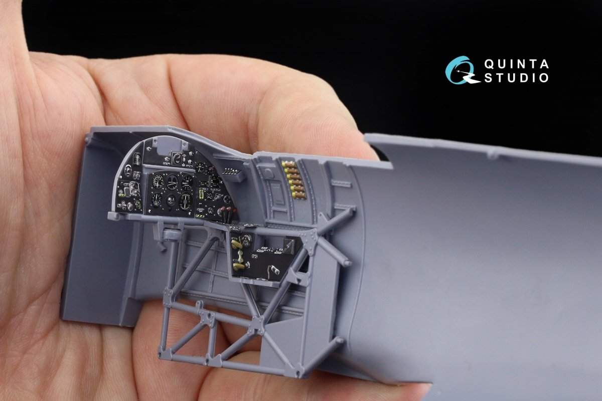 Quinta Studio QD32096 Tempest Mk.II 3D-Printed &amp;amp; colored Interior on decal paper (Special Hobby/Revell) 1/32 – image 2