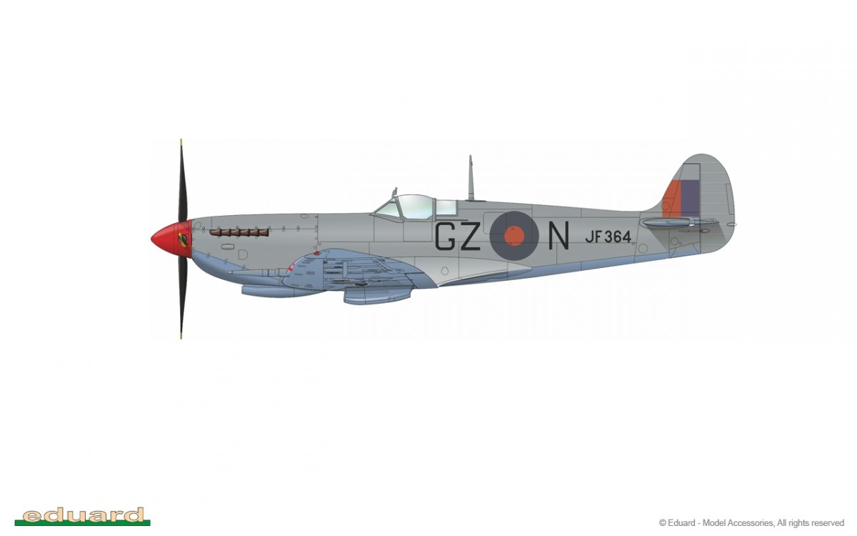 Eduard 8287 Spitfire HF Mk.VIII 1/48 – zdjęcie 3