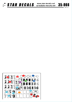 Star Decals 35-866 Hungary 1945 3 1/35 – image 2
