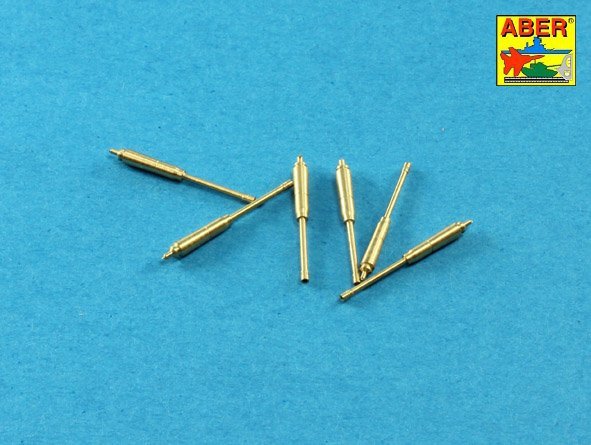 Aber 35L-221 Set of barrels for US M16A1 or M231 5.56mm gun barrels x 6 pcs. 1/35