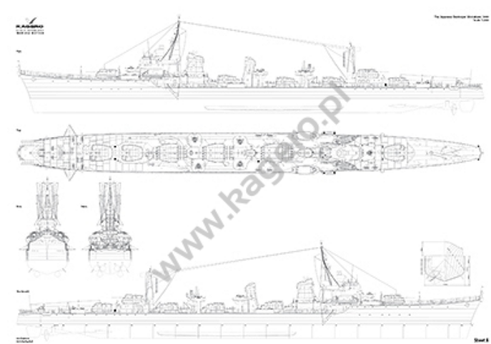 Kagero 16057 Japanese Destroyer Shimakaze EN – zdjęcie 2