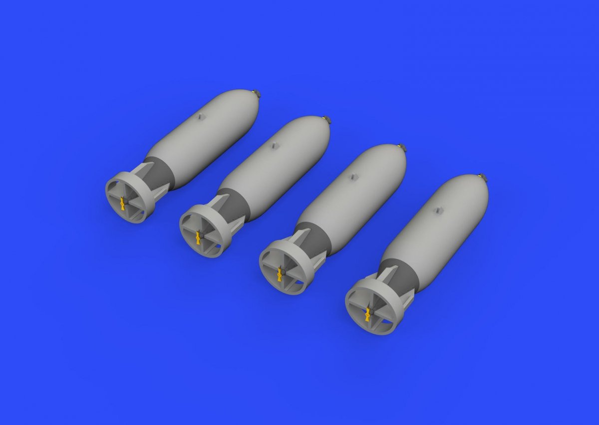 Eduard 648368 British 500lb bombs 1/48 – immagine 3