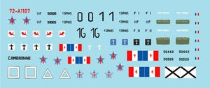 Star Decals 72-A1107 French Fighting Vehicles in Africa # 2 FFL - Forces Francaises Libres 1/72 – zdjęcie 2