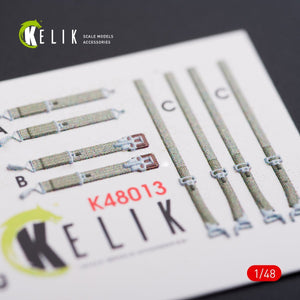 KELIK K48013 F-82 (F,G) &amp;quot;TWIN MUSTANG&amp;quot; INTERIOR 3D DECALS FOR MODELSVIT KIT 1/48 – zdjęcie 3