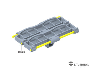 ET Model P35-095 WWII USARMY M4 Sherman T66 Workable Track For ASUKA/DRAGON/TAMIYA/TASCA Kit 1/35 – image 3