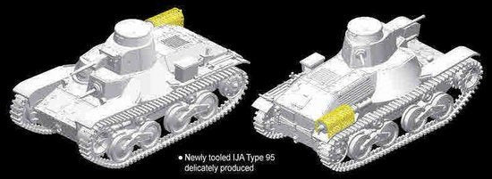 Dragon 7394 IJA Type 95 Ha-G 333, Light Tank 1/72 – image 2