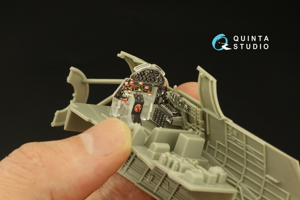 Quinta Studio QD48359 TBF-1 Avenger 3D-Printed &amp;amp; colored Interior on decal paper (Academy) 1/48 – image 11