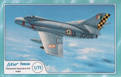 Azur FR022 Dassault Mystère IV A Force aérienne indienne (1/72)